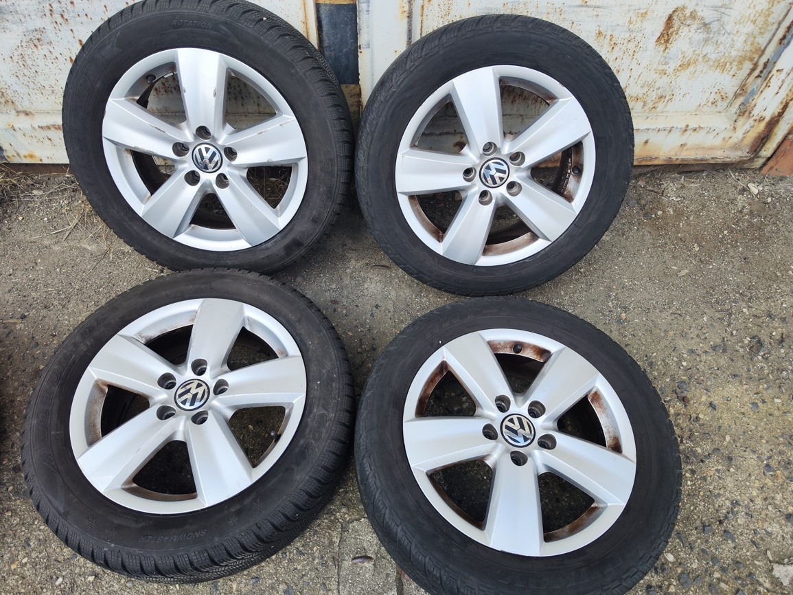 16"zimní alu sada Siracusa 5x112 origo VW Caddy Touran Golf