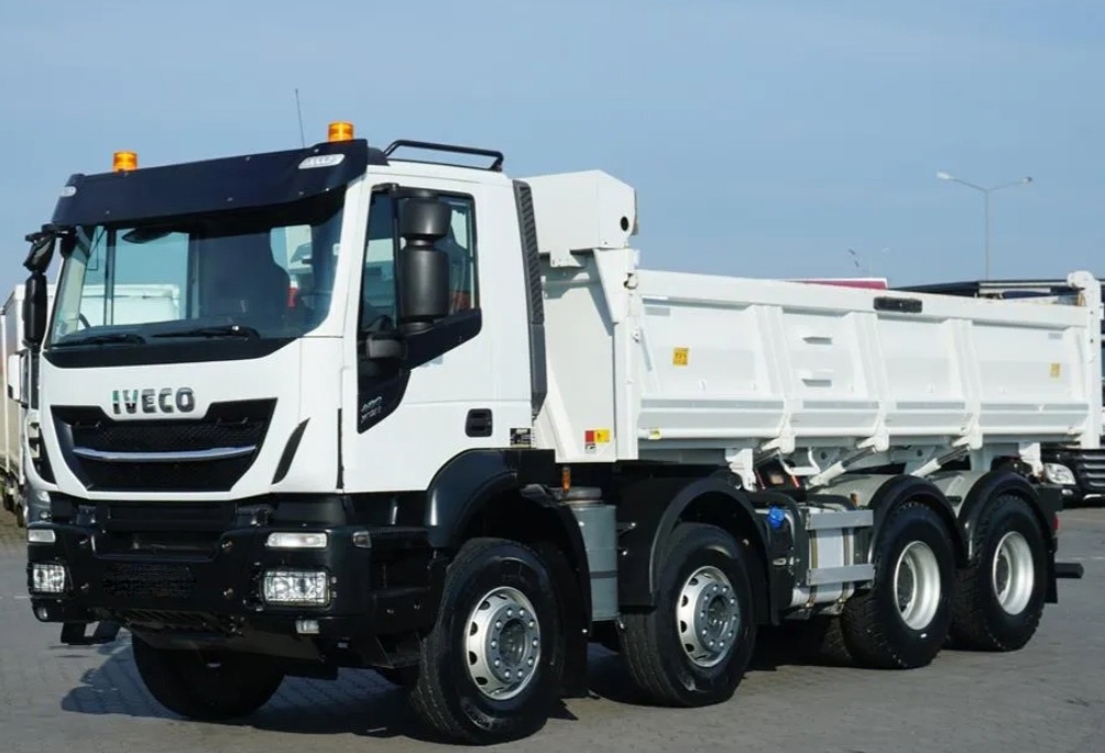 8564 - Iveco TRAKKER 480 - 8x4 - Sklápěč S3 + Bordmatik – EU