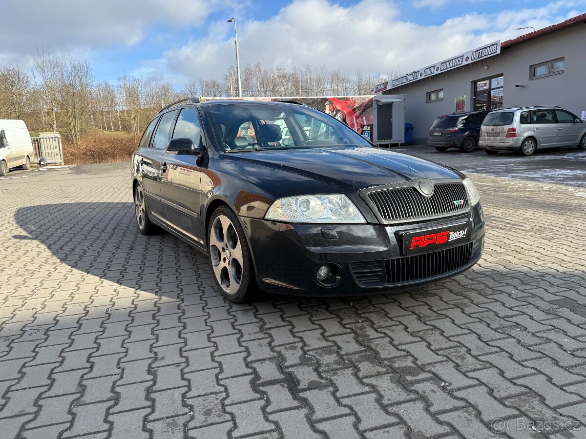 ŠKODA OCTAVIA 2 RS 2,0 TFSI APR, MILLTEK, NOVÝ MOTOR