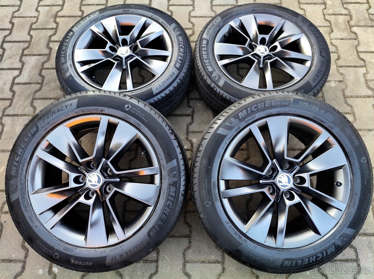 Alu kola originál Škoda Karoq 5x112 R17 Triton