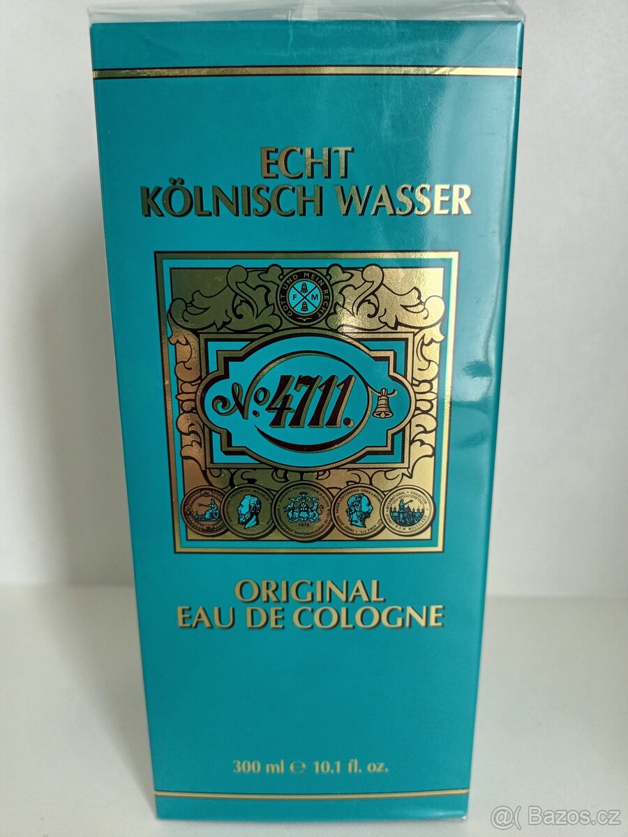 Unisex kolínská voda ECHT KÖLNISCH WASSER No.4711(EDC) 300ml