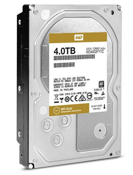 Pevný disk WD Gold 4TB (WD4002FYYZ / WD4003FRYZ)