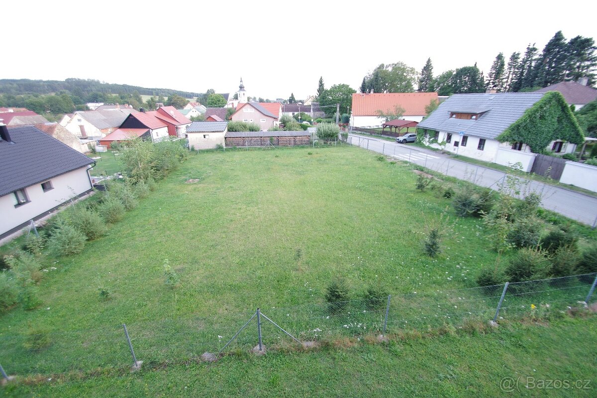 Stavební pozemek 1128 m² Staré Město pod Landštejnem