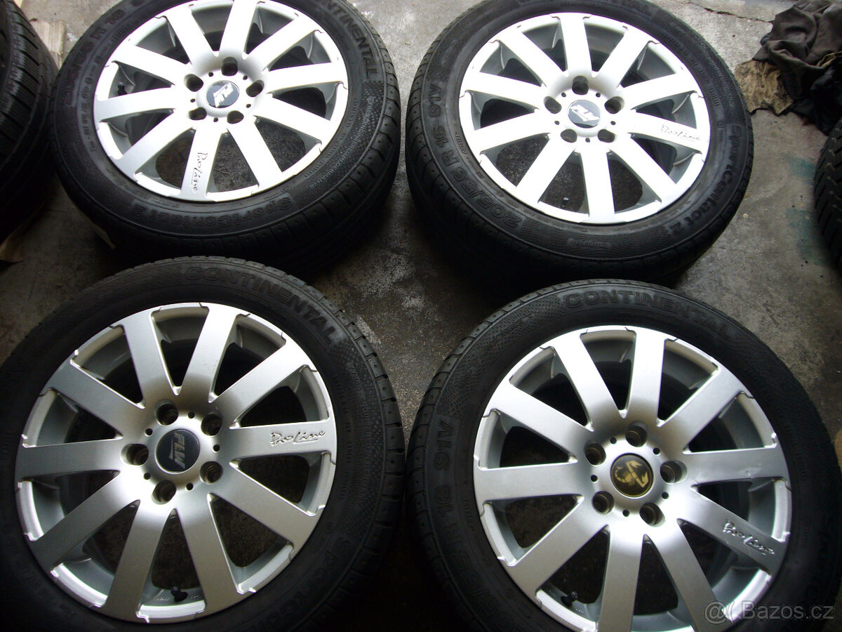 ALU KOLA VW-ŠKODA-SEAT-AUDI-MERCEDES 16" 5x112 7" et-47