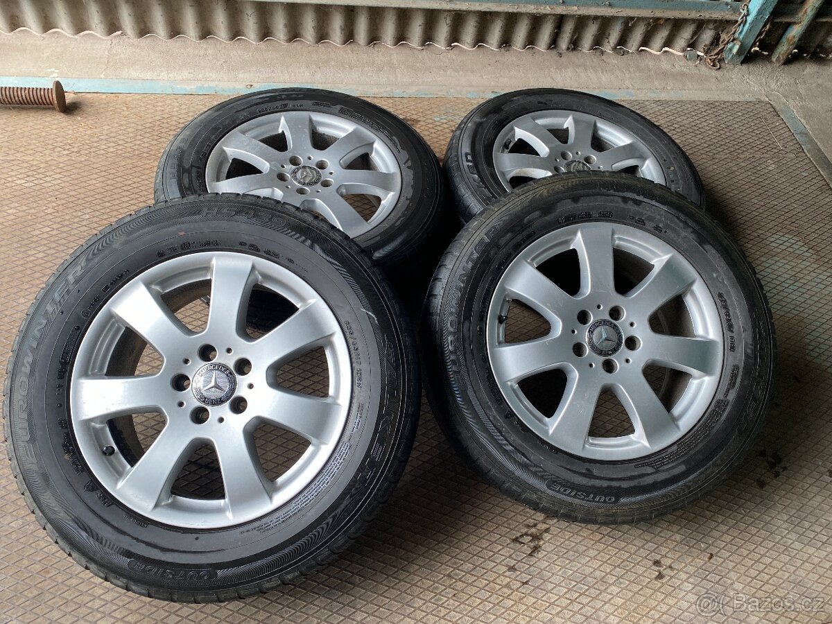 Originální alu kola Mercedes W164 - 7,5x17", 5x112, ET 56