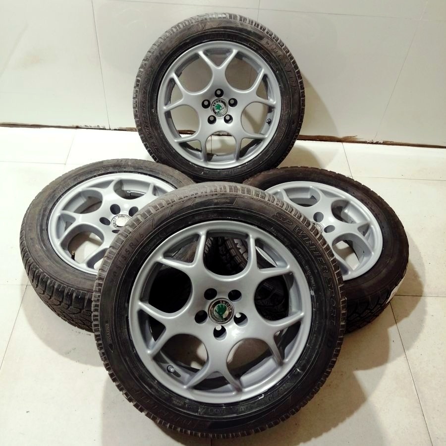 16" ALU kola – 5x100 – ŠKODA (VW, AUDI, SUBARU)