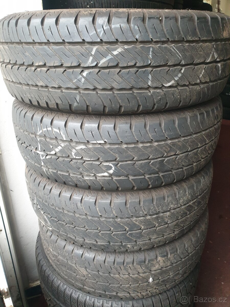 215/60 R17C, Zimní, 6,5mm, DUNLOP, Zátěžové