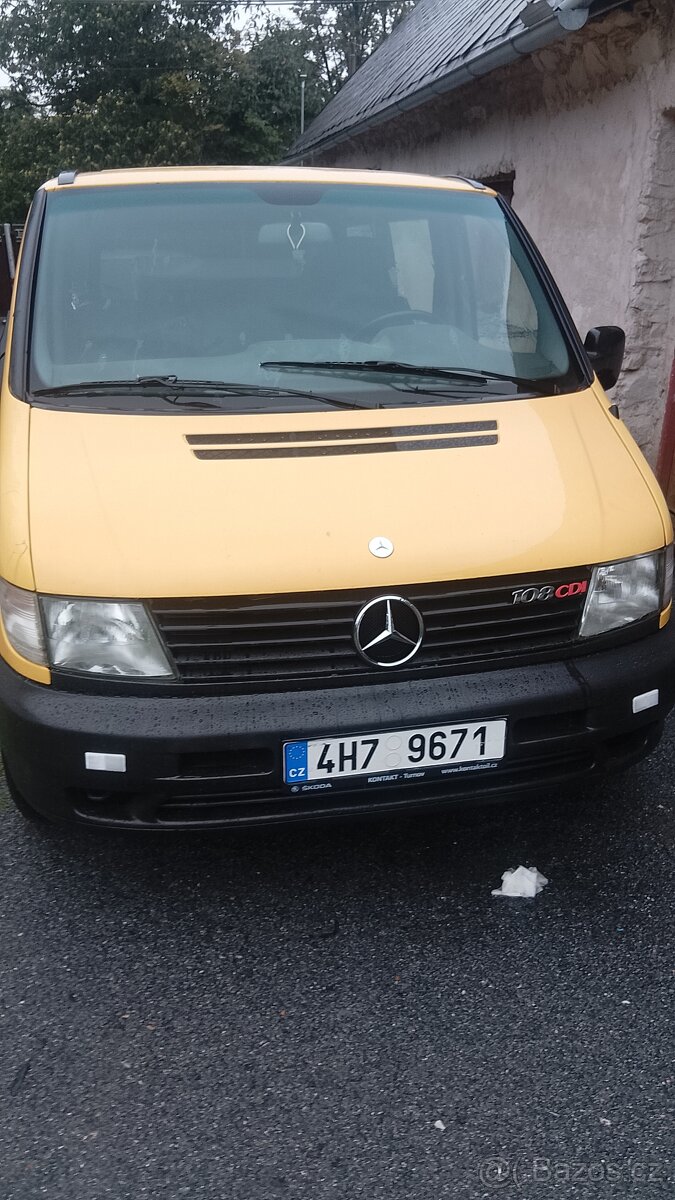 Prodám Mercedes Vito rok 2000 na nd