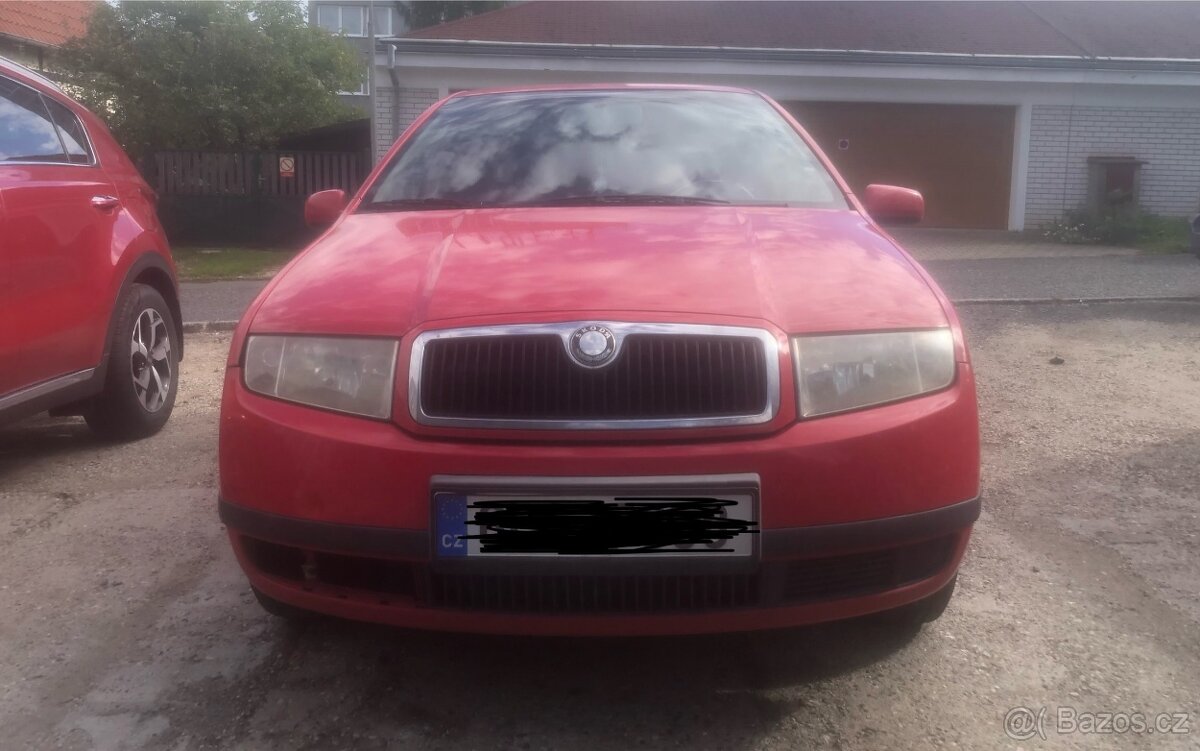 Škoda Fabia 1.4 Mpi 44kw Rok 2003. Klima, tažné 