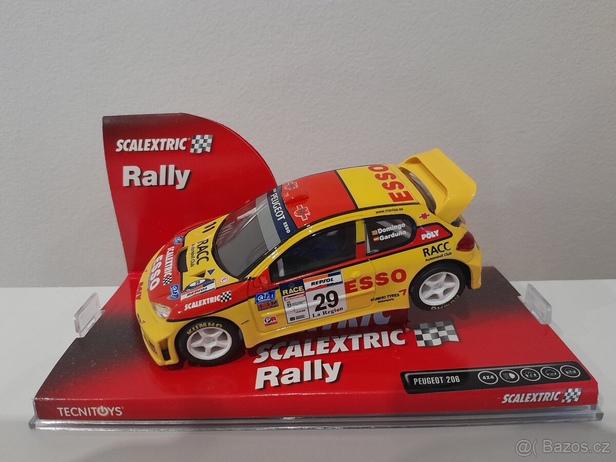 model na autodráhu PEUGEOT 206 WRC/SCALEXTRIC-SCX