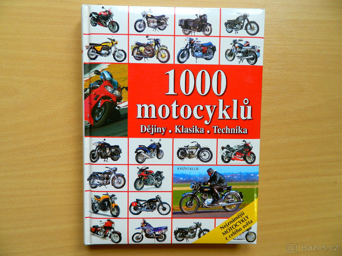 Kniha - 1000 motocyklů