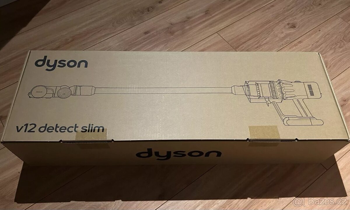 Dyson V12 Detect Slim Nikel Satin Yellow NOVINKA