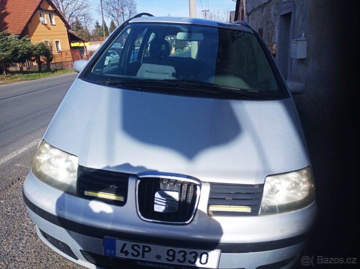 Prodam Seat Alhamra 1,9 tdi 85kw r.v. 2001 Tk.12/2026