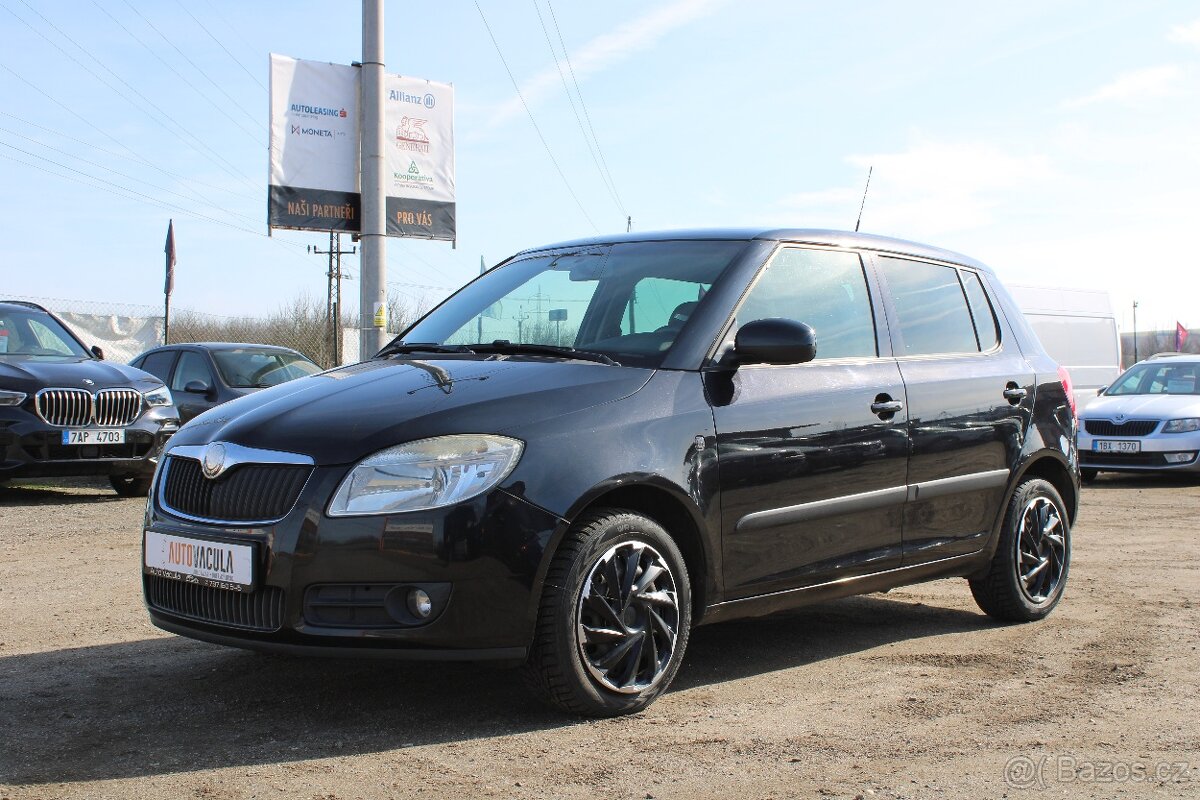 Škoda Fabia 1,2i 44KW, 2.majitel, ČR, KLIMA, r.v. 2009