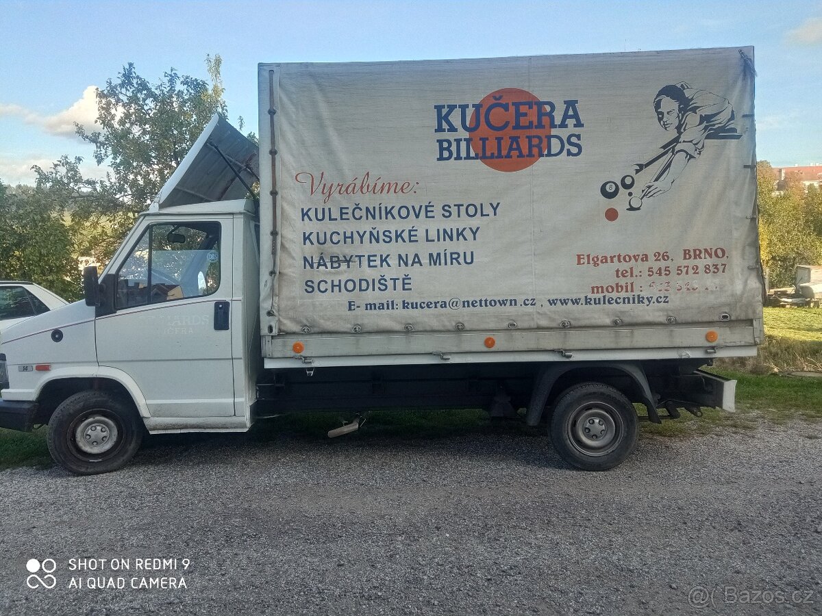 Fiat Ducato 2,5D, nová STK,Eko uhrazeno, výměna