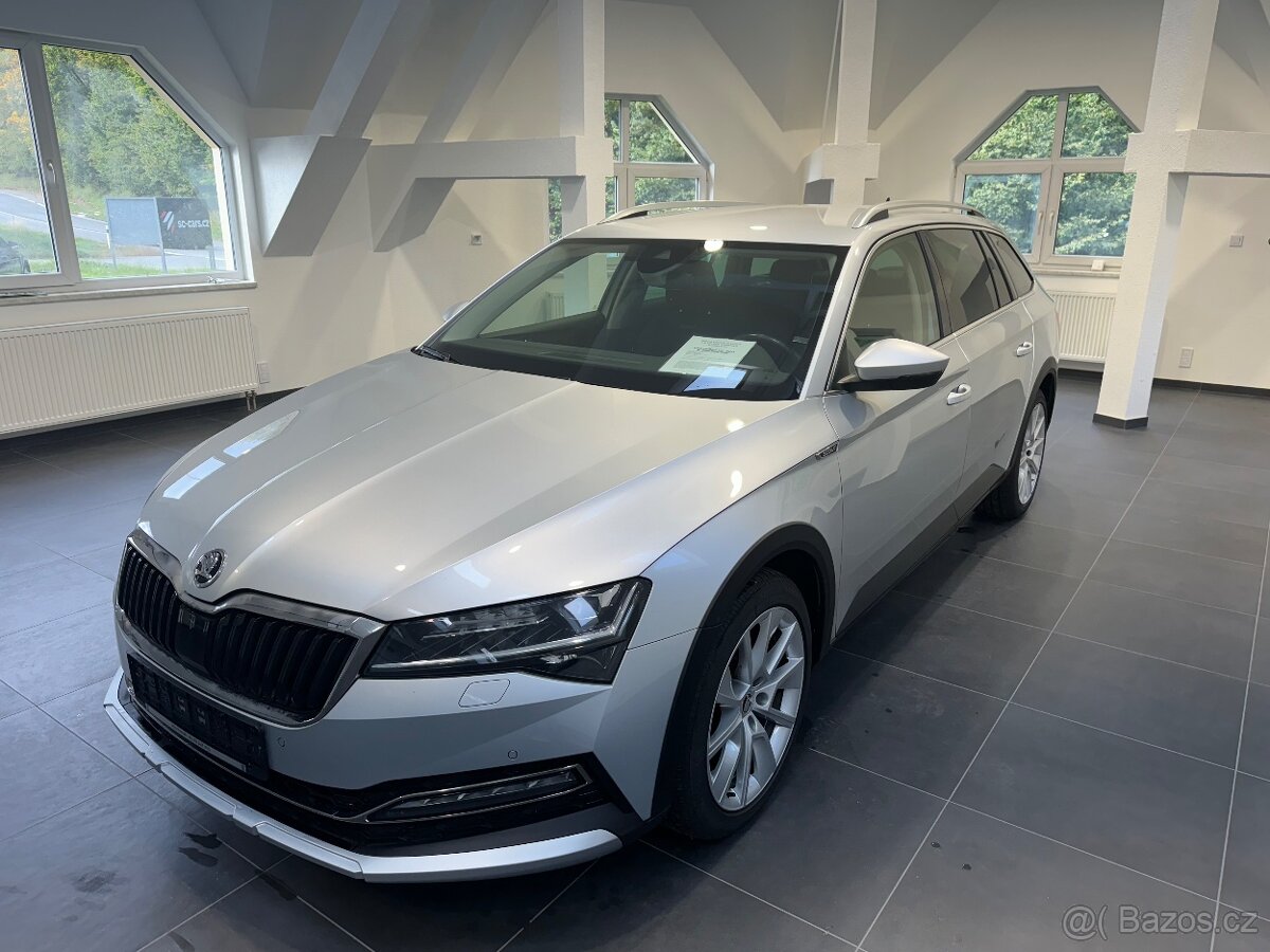 Škoda Superb III SCOUT 2.0 TDI 4x4 190ps DSG 9/2020 DPH