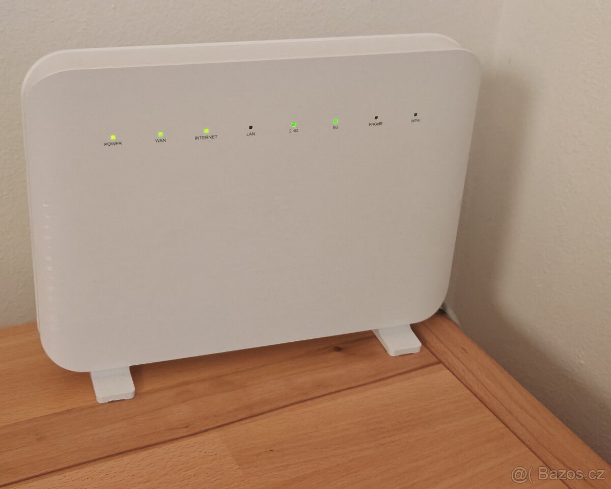 Router pro optický internet, až 6Gbit wifi, 2.5Gbit lan