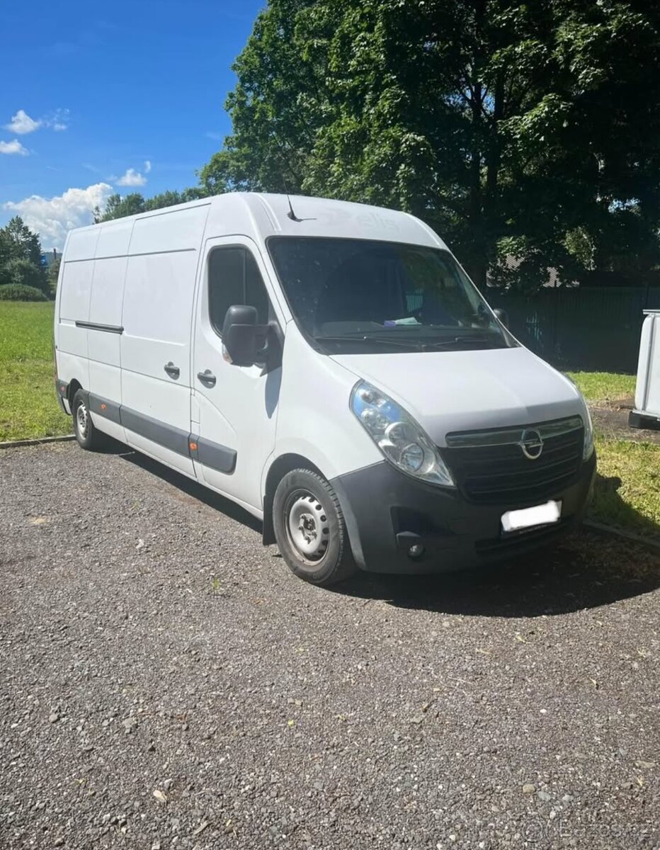 OPEL MOVANO 2,3 CDTi L3H2 hydraulická plošina, Užitkový