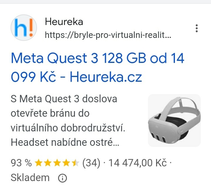 Meta quest 3 128gb