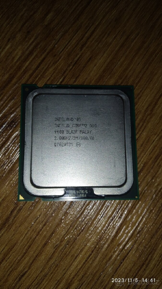 CPU Intel Core 2 Duo 2GHz