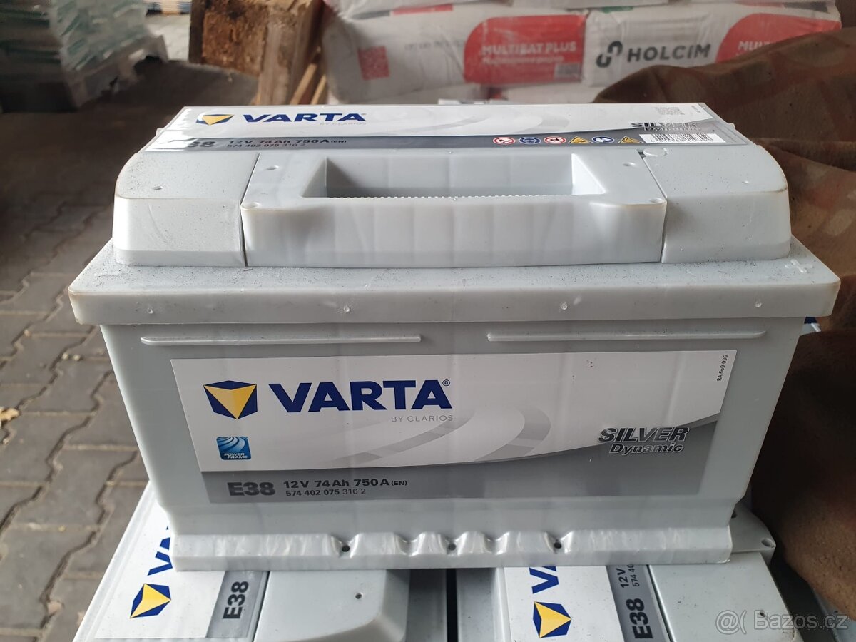 Autobaterie Varta Silver Dynamic 74 Ah. NOVÁ.