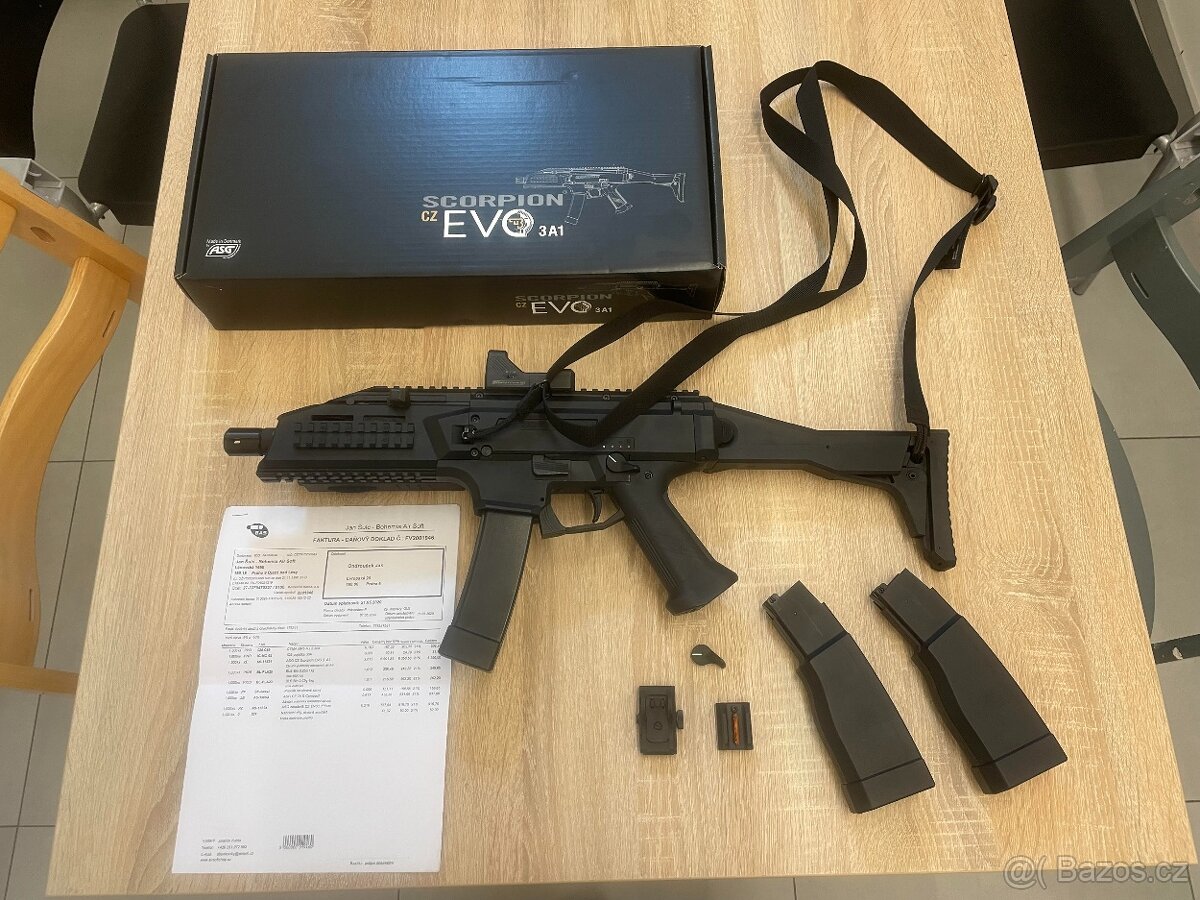 ASG CZ Scorpion EVO 3 A1  TOP STAV M.2020