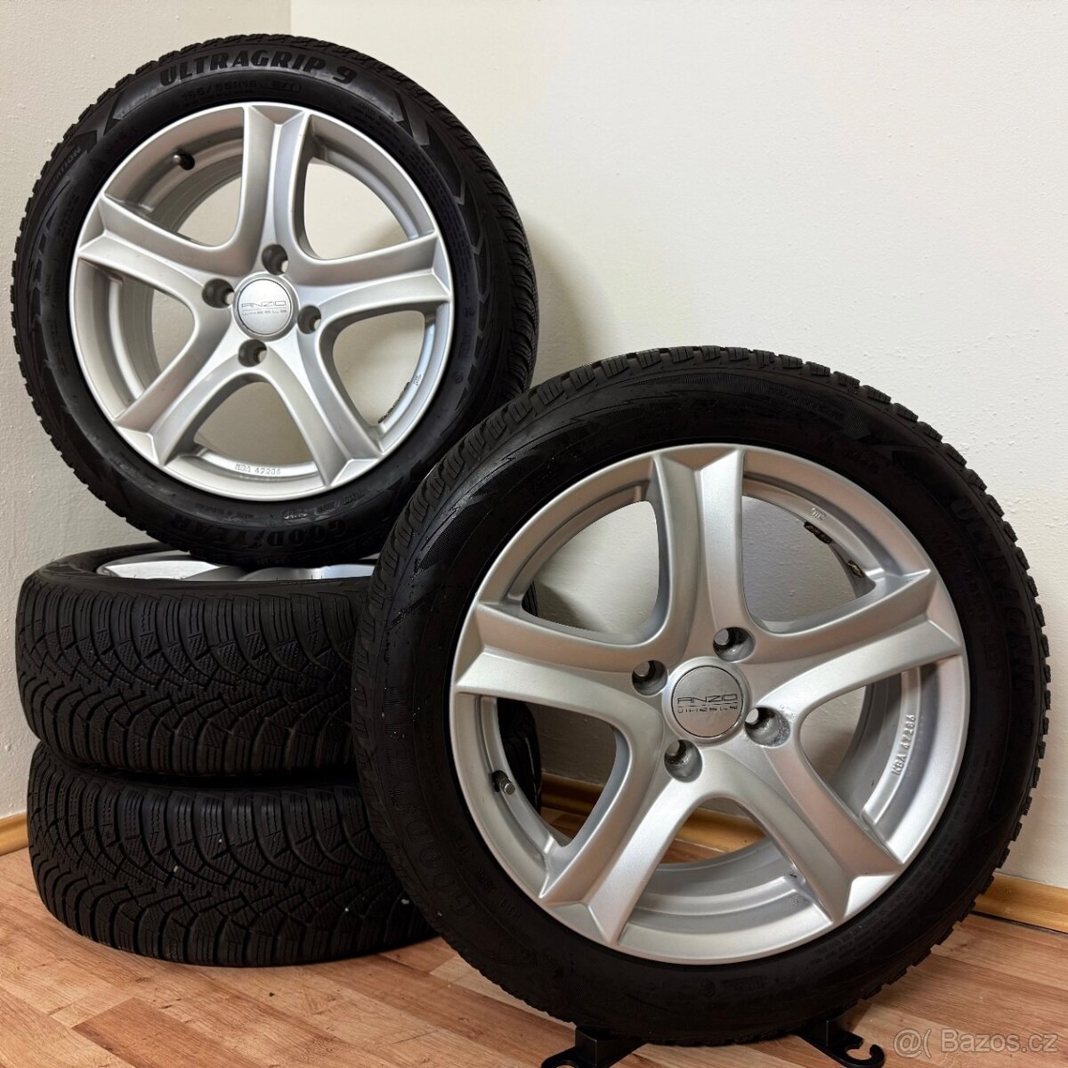 PEUGEOT/CITROEN 4x108 R16 ET27+ZIMNÍ 195/55R16 6mm