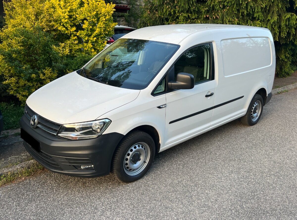 ►VW CADDY 1.4 CNG 81KW MAXI DVOUKŘÍDLO KLIMA-BLUETOOTH-TAŽNÉ