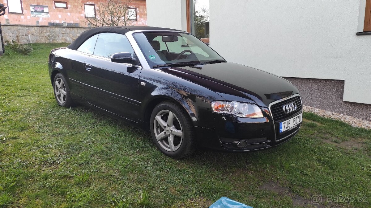 Audi A4 1.8 T , Cabrio B7, 120 kW. Benzín.