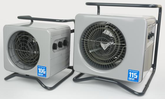 KOUPÍM - DEVITEMP teplovzdušné ventilátory