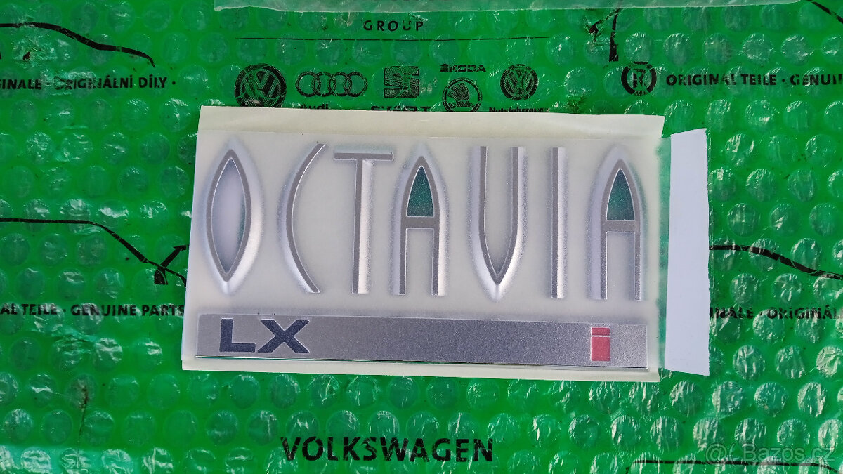 Nový originál zadní nápis Škoda Octavia I (LXi)