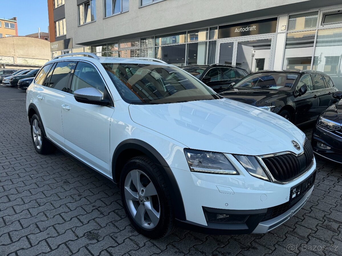 Škoda Octavia Scout 3 2.0 TDI 135kW 4x4 DSG Full LED DAB