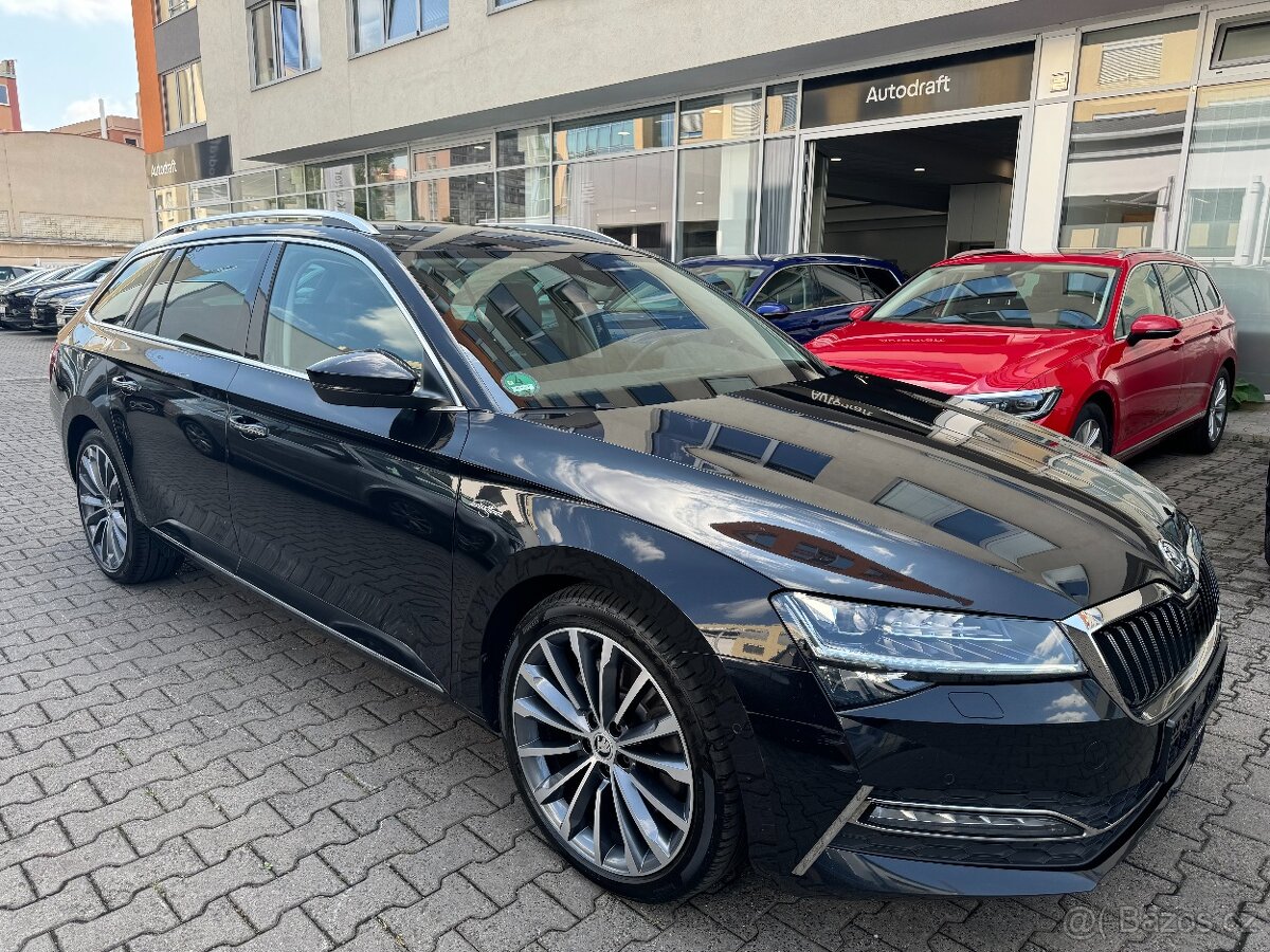 Škoda Superb 3 2.0TSI 200kW 4x4 DSG L&K Tažné Webasto ACC