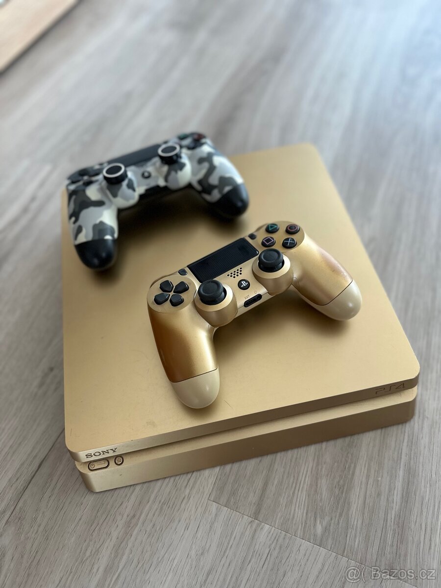 Prodám Sony PS4 500GB Slim Gold