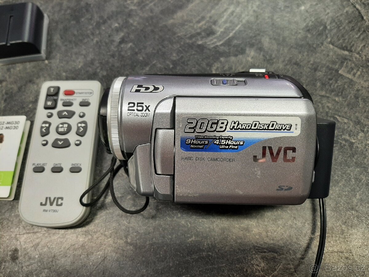 Hdd videokamera JVC GZ-MG20E