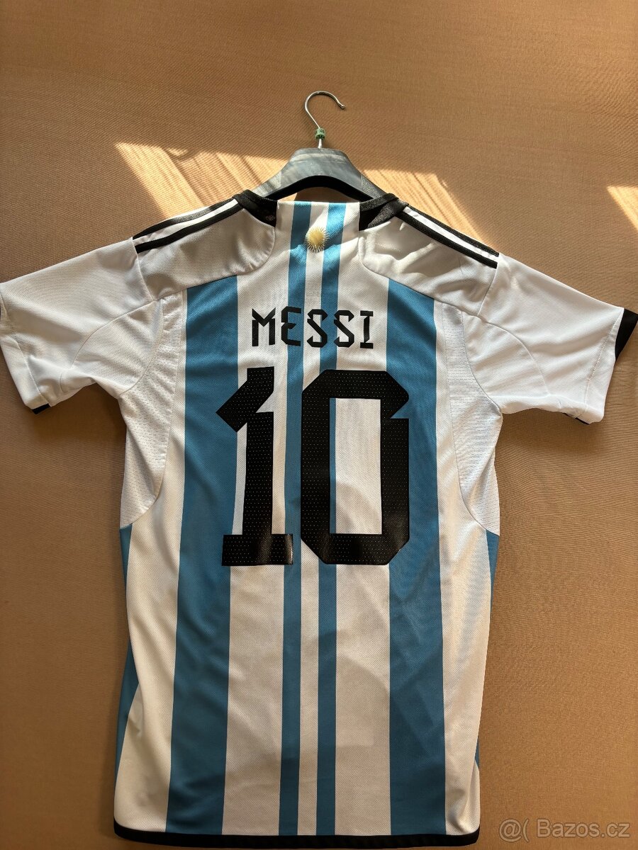 Fotbalový dres Argentina MESSI world cup 2022