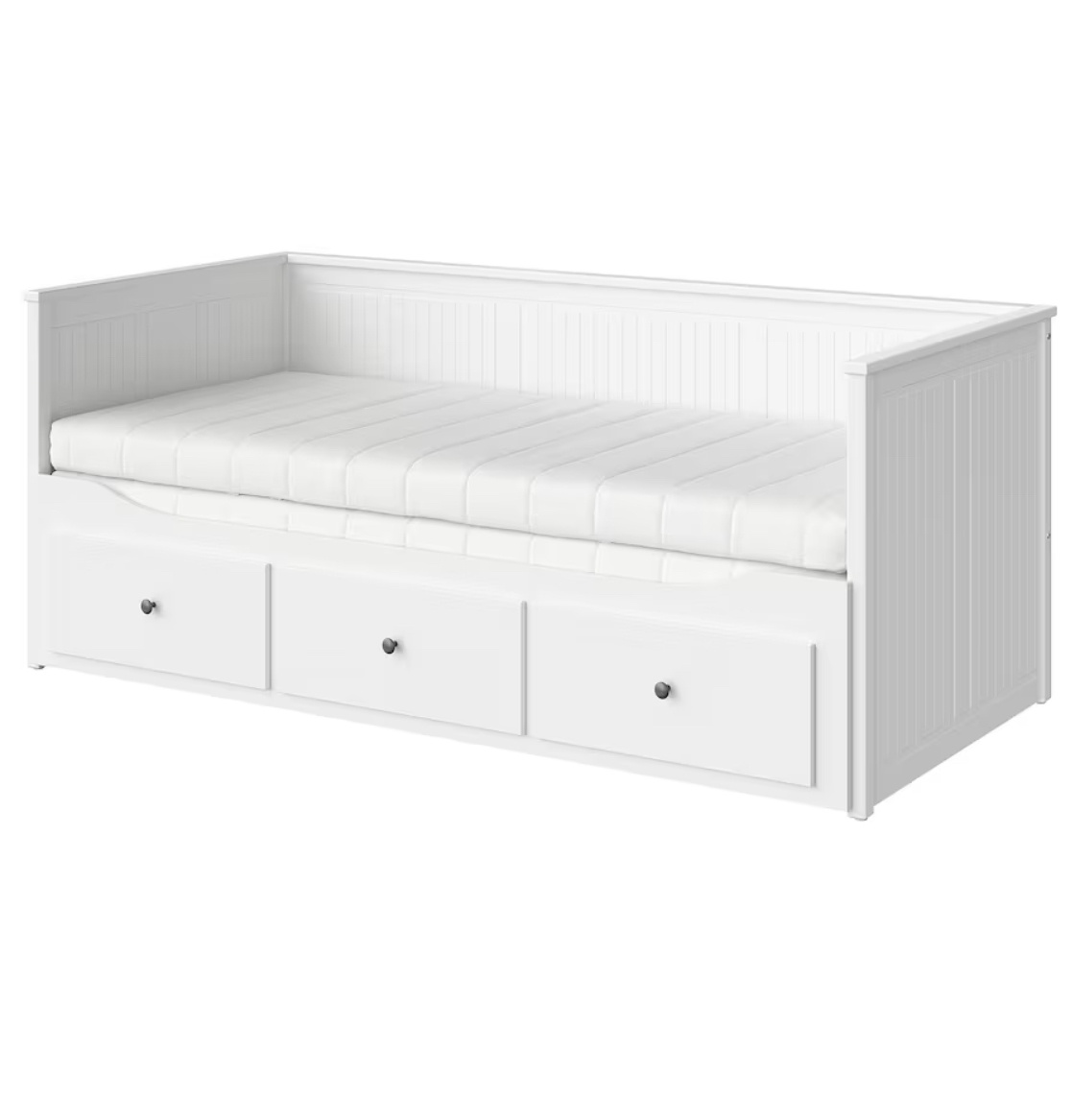 IKEA Hemnes rozkládací postel + 2 matrace