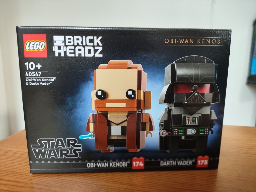 LEGO BrickHeadz 40547 Obi-Wan Kenobi a Darth Vader