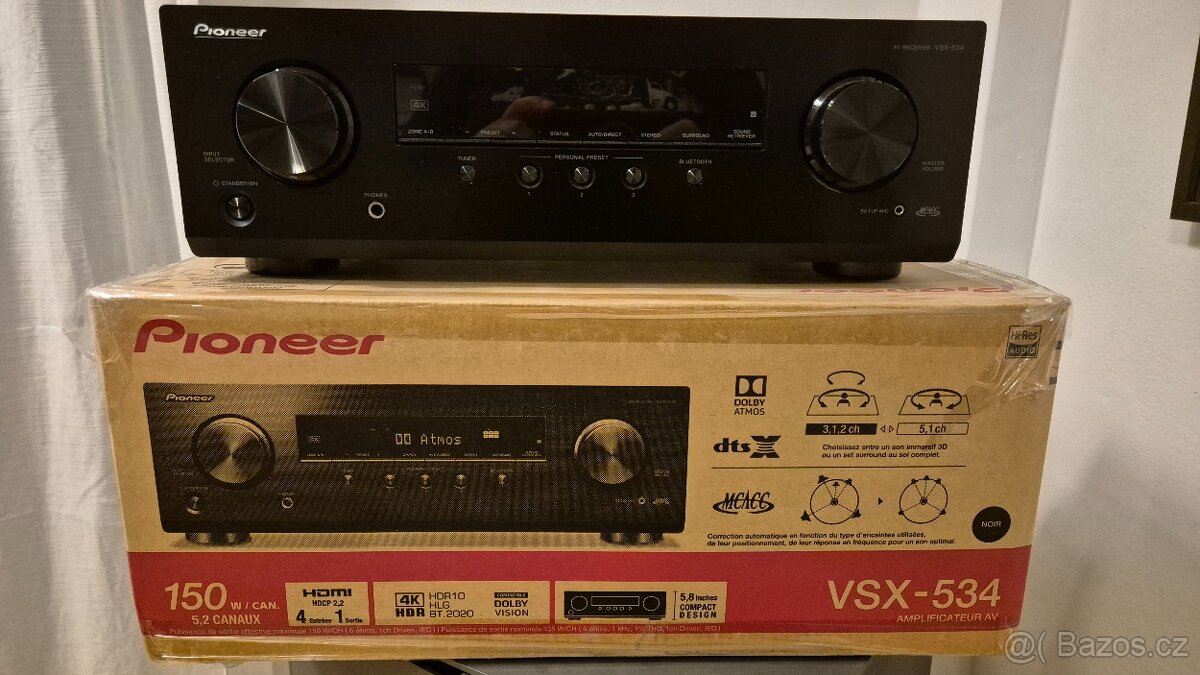 AVR Pioneer VSX 534