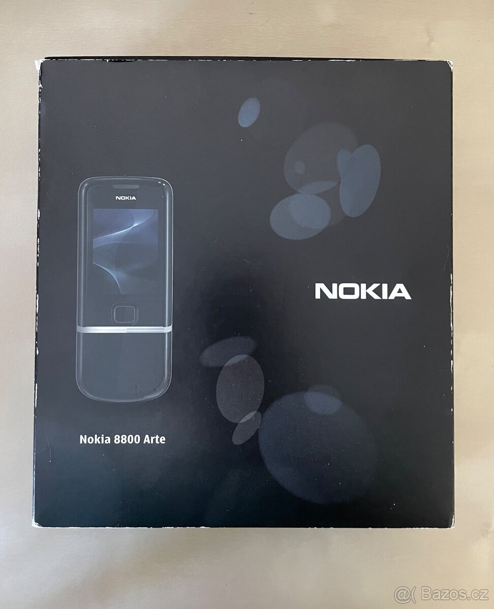 Nokia 8800 arte black top stav