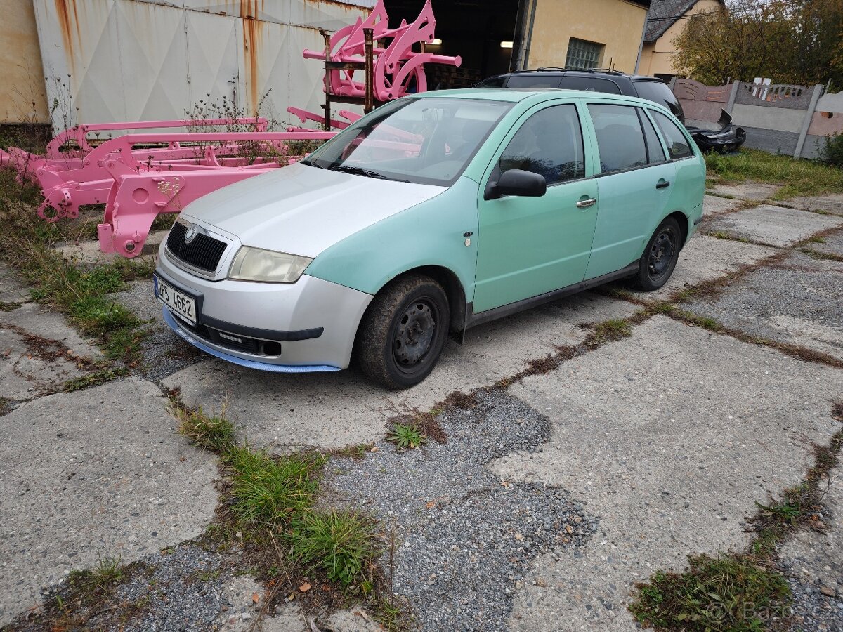 Škoda fabia 1.4mpi 50kW combi