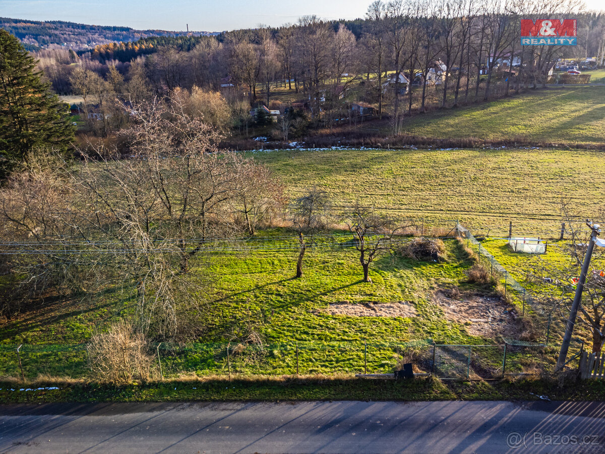 Prodej pozemku k bydlení 775 m², Kamenná- Krásná, Aš