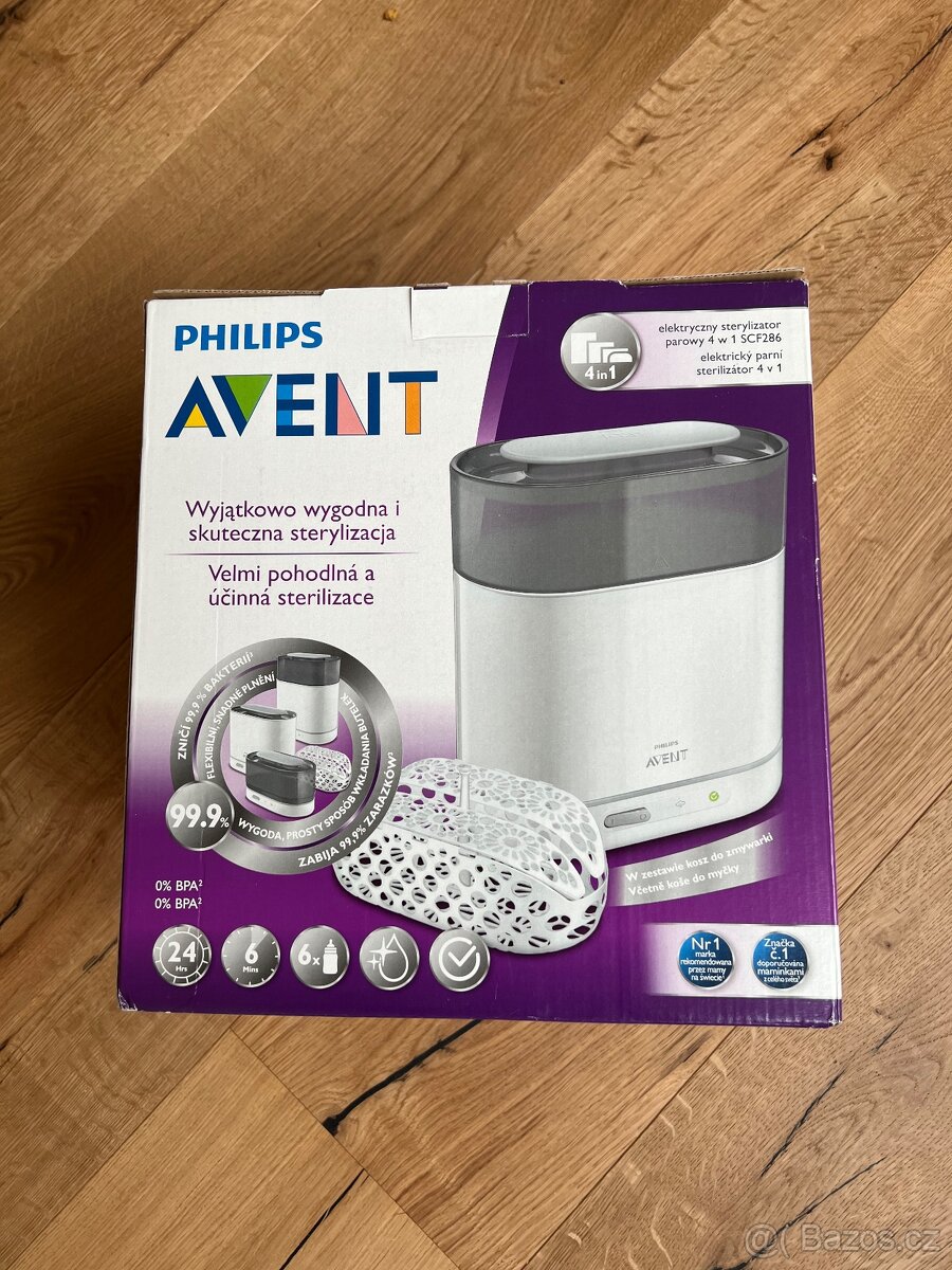 Philips Avent sterilizátor parní elektrický 4 v 1