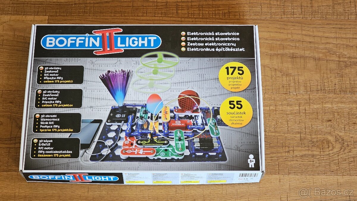 Elektronická stavebnice Boffin II 175 LIGHT