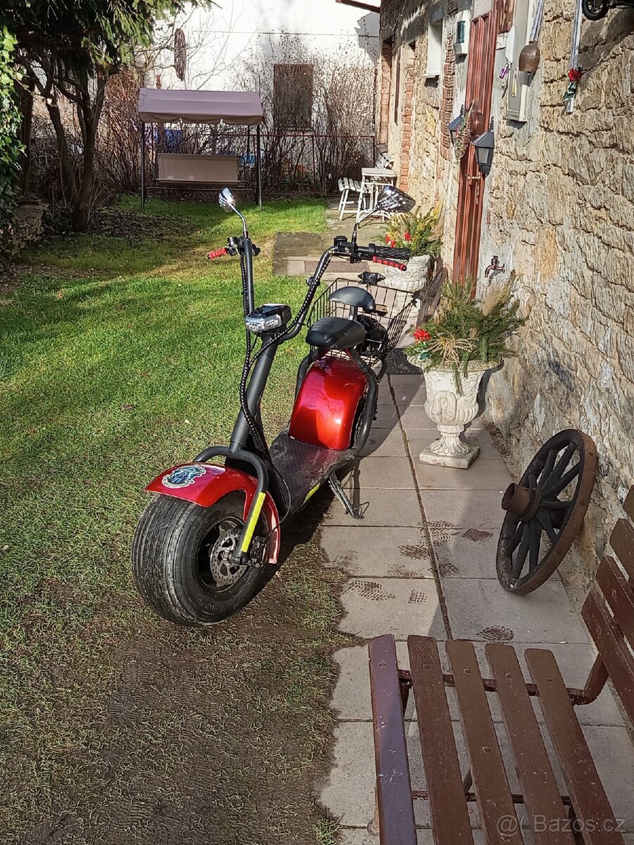 Elektro koloběžka chopper 1500w