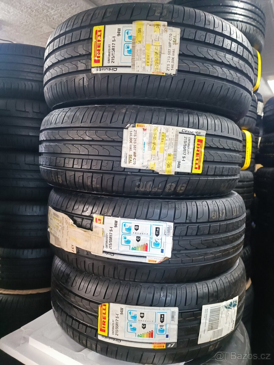 215/55r17 nová letní sada Pirelli