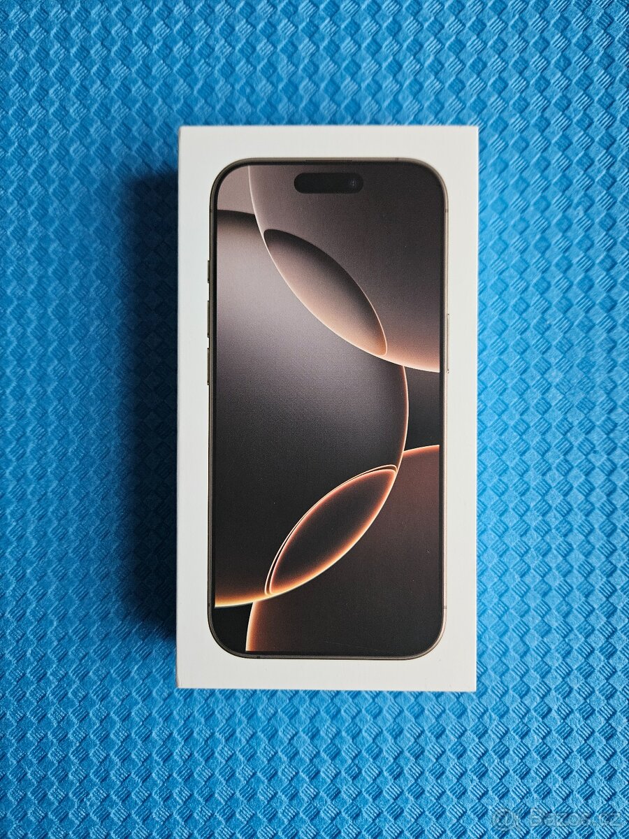 iPhone 16 Pro 128GB Desert NOVÝ NEROZBALENÝ