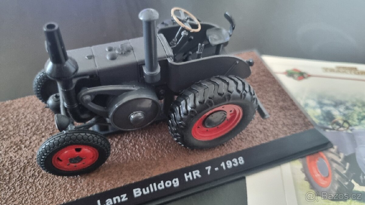 Model traktoru Lanz Bulldog HR7, měřítko 1/32