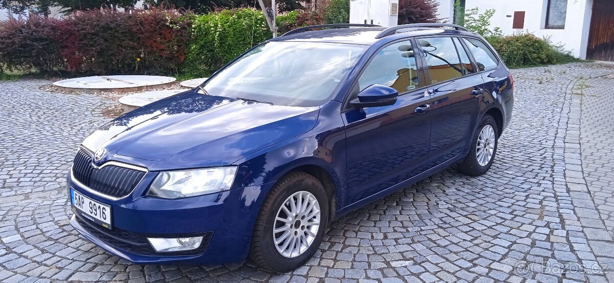 ŠKODA OCTAVIA III KOMBI 1,6TDi66kw,rv7/2016,ČR,ODPOČET DPH