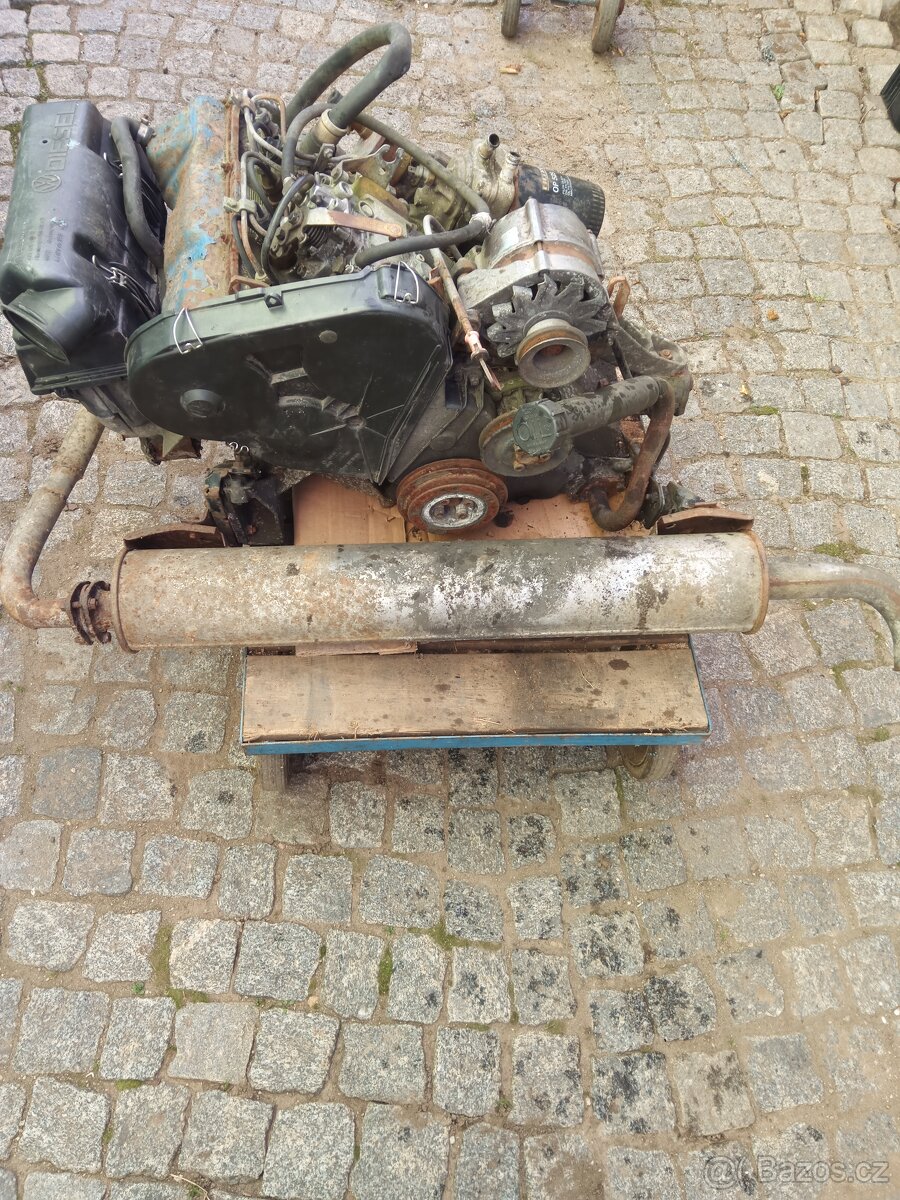 VW T3 motor 1,6D